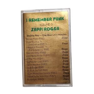 I Remember Vol. 5 Funk Zapp/Roger Rare Compilation Tested Cassette 1980-1989